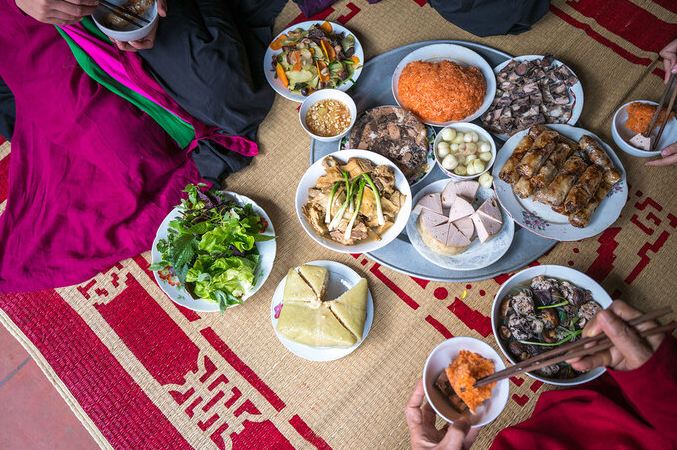 exploring lunar new year feast menus in different parts of vietnam